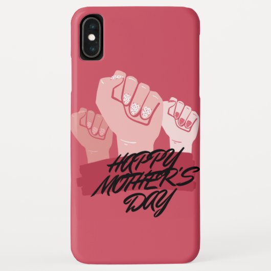 Hoesje-Mate Barely daar Apple iPhone XS Max Hoesje (Achterkant)