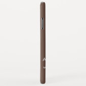 Hoesje-Mate Barely daar Apple iPhone XS Max Hoesje (Achterkant/rechts)