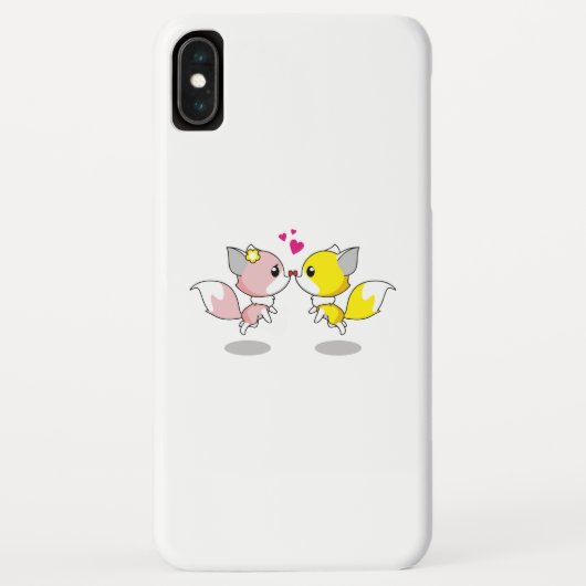Hoesje-Mate Barely daar Apple iPhone XS Max Hoesje (Achterkant)
