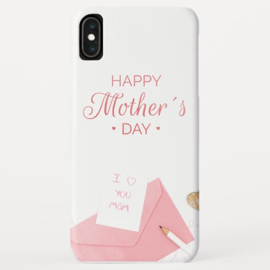 Hoesje-Mate Barely daar Apple iPhone XS Max Hoesje (Achterkant)