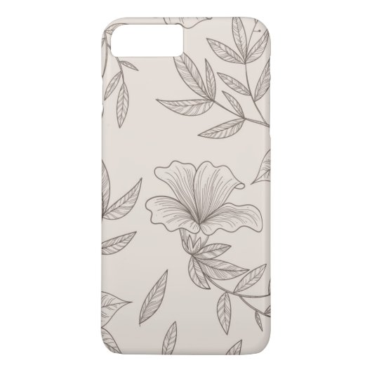 Hoesje-Mate Barely daar iPhone 8 plus/7 plus Hoesj Case-Mate iPhone Case (Achterkant)