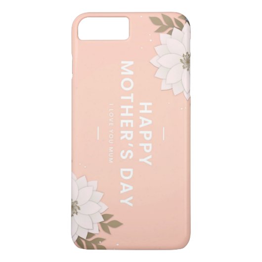 Hoesje-Mate Barely daar iPhone 8 plus/7 plus Hoesj Case-Mate iPhone Case (Achterkant)