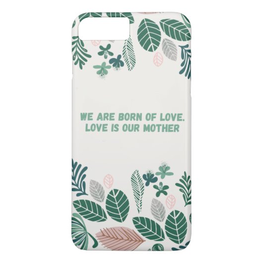 Hoesje-Mate Barely daar iPhone 8 plus/7 plus Hoesj Case-Mate iPhone Case (Achterkant)