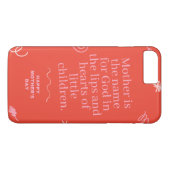 Hoesje-Mate Barely daar iPhone 8 plus/7 plus Hoesj Case-Mate iPhone Case (Achterkant (Horizontaal))