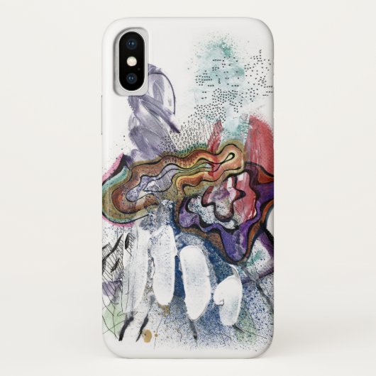 Hoesje-Mate Barely daar iPhone X Hoesje (Achterkant)