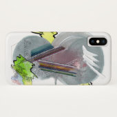 Hoesje-Mate Barely daar iPhone X Hoesje (Achterkant (horizontaal))