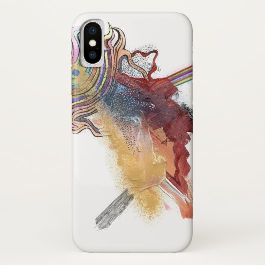 Hoesje-Mate Barely daar iPhone X Hoesje (Achterkant)