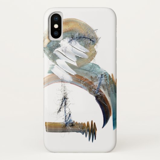 Hoesje-Mate Barely daar iPhone X Hoesje (Achterkant)