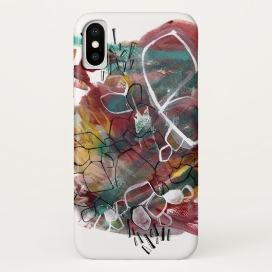 Hoesje-Mate Barely daar iPhone X Hoesje (Achterkant)