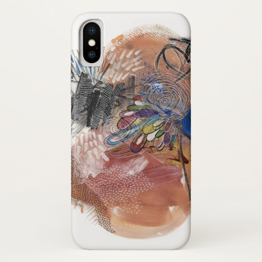 Hoesje-Mate Barely daar iPhone X Hoesje (Achterkant)