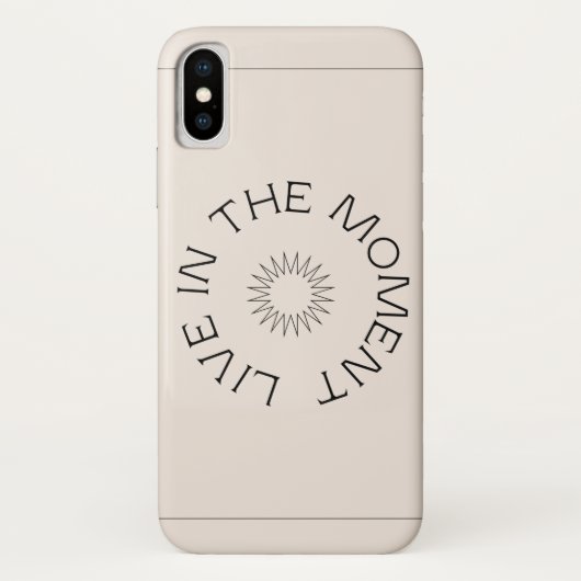 Hoesje-Mate Barely daar iPhone X Hoesje (Achterkant)