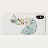 Hoesje-Mate Barely daar iPhone X Hoesje (Achterkant (horizontaal))