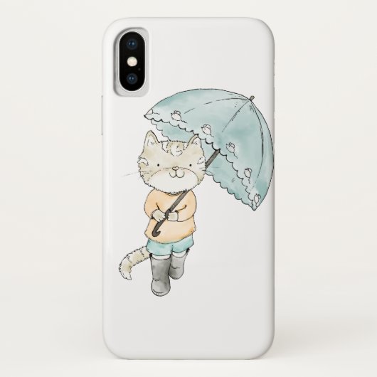 Hoesje-Mate Barely daar iPhone X Hoesje (Achterkant)