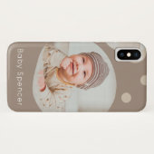 Hoesje-Mate Barely daar iPhone X Hoesje (Achterkant (horizontaal))