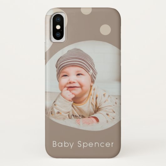 Hoesje-Mate Barely daar iPhone X Hoesje (Achterkant)
