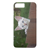 Hoesje-Mate Barely daar plus iPhone 7 Hoesje Kitte (Achterkant)