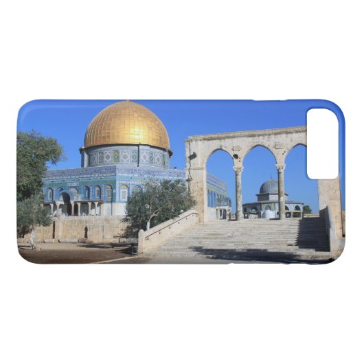 Hoesje-Mate Barely Daar plus iPhone 7 Jerusalem Case-Mate iPhone Case (Achterkant (Horizontaal))