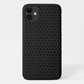 hoesje-Mate Barely daar zwart mesh-patroon Case-Mate iPhone Case