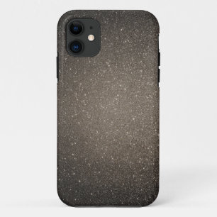 Hoesje-Mate Hoesje Bruin glitter Foto "Italiano"