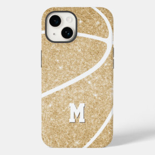 hoesje-Mate iPhon, gouden basketbal voor meisjes Case-Mate iPhone 14 Hoesje