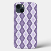 Hoesje-Mate iPhon-lavendiamantpatroon Case-Mate iPhone Case (Achterkant)
