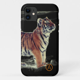 Hoesje-Mate iPhone 11 Hoesje BABY TIGER DIY INITIA