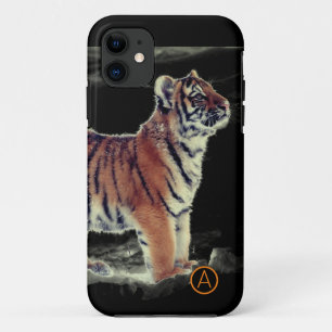 Hoesje-Mate iPhone 11 Hoesje BABY TIGER DIY INITIA