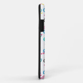 Hoesje-Mate iPhone Case met Abstract Geometric (Achterkant/rechts)