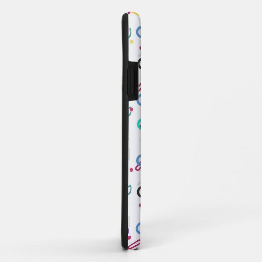 Hoesje-Mate iPhone Case met Abstract Geometric (Achterkant/rechts)