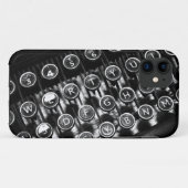  Hoesje-Mate iPhone Case voor schrijfmachines (Achterkant (horizontaal))