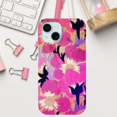 Hoesje-Mate iPhone-draagtas met wielbloemen Case-Mate iPhone Case