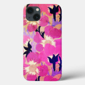 Hoesje-Mate iPhone-draagtas met wielbloemen Case-Mate iPhone Case (Achterkant)