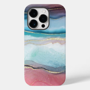 Hoesje-Mate iPhone-draagtas voor Agate Pattern Case-Mate iPhone 14 Pro Hoesje