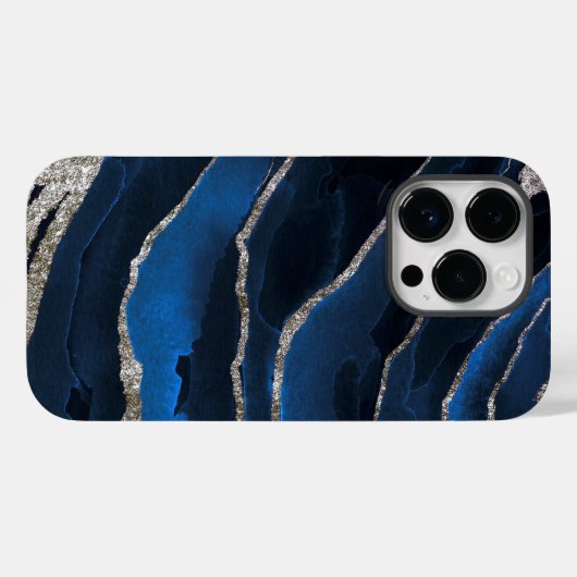 Hoesje-Mate iPhone-draagtas voor Agate Pattern Case-Mate iPhone Case (Achterkant (horizontaal))