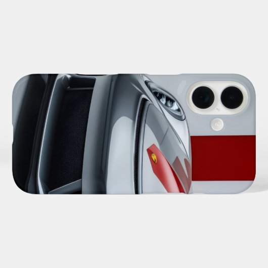 Hoesje-mate nauwelijks daar Apple iPhone hoesje (Achterkant (horizontaal))