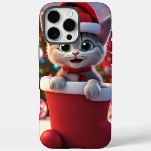 Hoesje-Mate Telefoonhoes, Schattige kitten Kerston Case-Mate iPhone Case (Achterkant)
