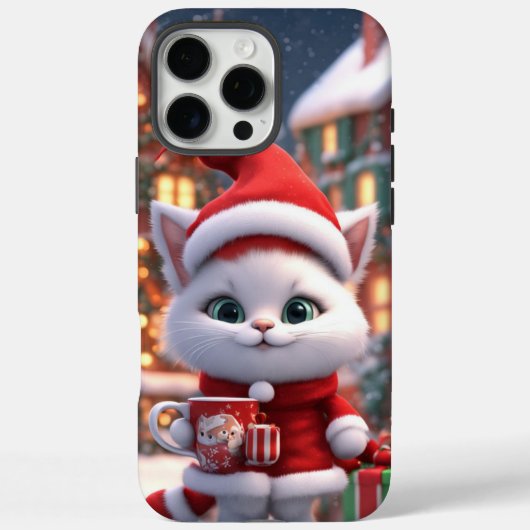 Hoesje-Mate Telefoonhoes, Schattige kitten Kerston Case-Mate iPhone Case (Achterkant)