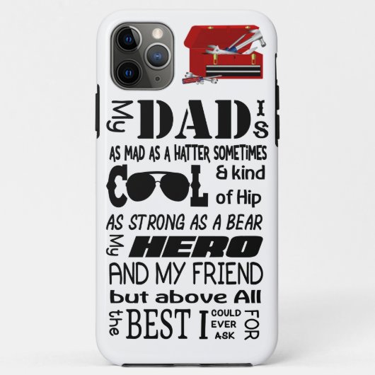 Hoesje-Mate Tough Apple iPhone 11 Pro Max Hoesje (Achterkant)