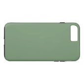 Hoesje-Mate Tough plus iPhone 7 Hoesje Sage Green (Achterkant (Horizontaal))