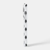 hoesje met bladeren iPhone hoesje (Linkerkant)