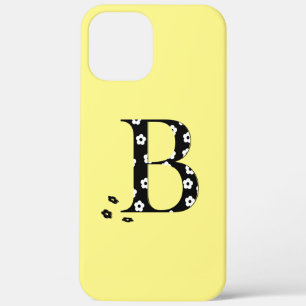 Hoesje met bloem met gebarsten letter B iPod-aanra