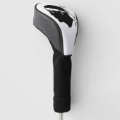 Hoesje met de vlag van Corsica Golfheadcover (Schuin)