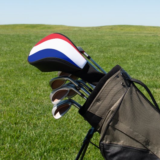 Hoesje met de vlag van Frankrijk Golfheadcover (Insitu)