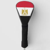 Hoesje met Egyptische vlag Golfheadcover (Voorkant)