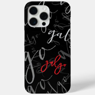 Hoesje met Galgos motief (aanpasbaar model)