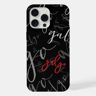 Hoesje met Galgos motief (aanpasbaar model) iPhone 15 Pro Max Case