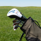 Hoesje met goudkop golfheadcover (Insitu)