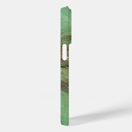 Hoesje met Jasper stone-steenwoud voor regenwouden (Achterkant / Rechts)