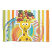 Hoesje met piloot, Giraffe Kussensloop (Voorkant)