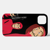 HOESJE MET SERIE STAMPA LA CASA DE PAPEL (Achterkant (horizontaal))